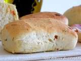 Ciabatta maison au romarin et tomates séchées