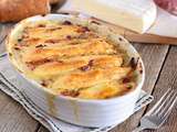 Gratin de poireaux façon tartiflette