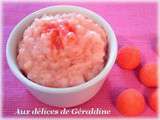 Riz au lait aux fraises Tagada