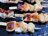 Brochettes de Poulet Citron et Miel