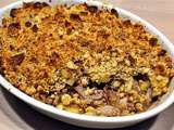 Crumble de Porc aux Pommes