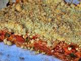 Crumble de Tomates au Parmesan