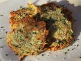 Galettes de Courgettes Râpées