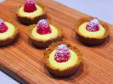 Mini-Tartelettes au Lemon Curd et Framboises