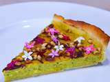 Tarte aux Courgettes et à l’Ail Rose de Lautrec