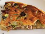 Tarte Courgettes Lardons