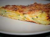 Tarte Courgettes Safran