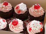 Cupcakes chocolat-framboise