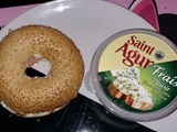 Bagel saumon Saint Agur