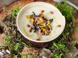 Velouté de Panais, Châtaignes & Chanterelles