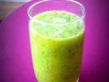 Smoothie vert pour bien démarrer sa journée