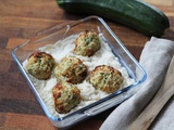 Boulettes de poulet aux courgettes