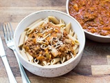 Pâtes bolognaise légères