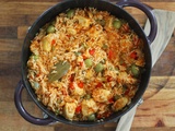 Riz au poulet – Arroz con pollo