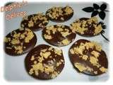 Bouchees chocolatees aux mantecados a l'orange