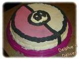 Gateau anniversaire pokeball