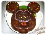 Gateau au chocolat mickey