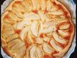 Tarte aux pommes et au mascarpone