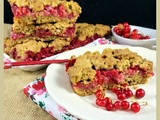 Barres avoine et fruits avec ou sans gluten, parfaite pour un petit déjeuner nomade ou pas