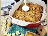 Crumble mirabelles et amandes avec ou sans gluten