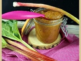 Kechup de rhubarbe, un condiment acidulé