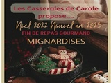 Menu de fêtes – Idées de mignardises