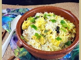 Poulet façon biryani