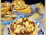 Tartelettes feuilletées amandine, recette facile, rapide et gourmande