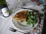 Tourte poulet-salsifi-champignon