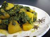 Aloo palak