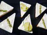 Cheesecake au citron vert