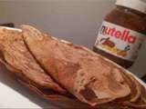 Crêpes au nutella