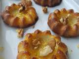 Gâteau à la faisselle et à la fleur d'oranger