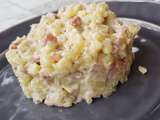 Pomme de terresotto ou risotto de pomme de terre au jambon