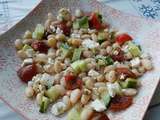 Salade de haricots blancs