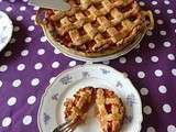 Tarte rhubarbe-fraise façon linzer