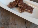 Barres chocolat amandes