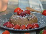 Bowl cake chocolat fraise