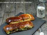 Brioches suisses aux pépites de chocolat