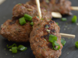 Brochettes de boeuf façon kefta