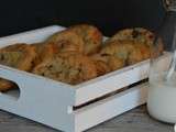 Cookies praline chocolat