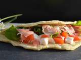 Piadina mozzarella speck