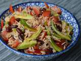 Salade de riz à la mexicaine