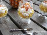 Verrine Ananas mascarpone caramel