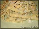 Pasta home made #2 : version piment et version basilic