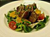 Salade de canard et gingembre