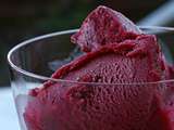 Sorbet cassis