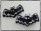 Je n'aime pas Halloween, mais ça j'aime bien #2 : biscuits chauve-souris à la vanille, glaçage sans œuf