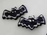 Je n’aime pas Halloween, mais ça j’aime bien : Biscuits chauve-souris à la vanille, glaçage sans œuf