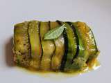 Comment faire des filets de poisson en « papillotes » de courgettes